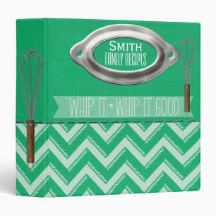 Whip it-Whip it Good Recipe Binder