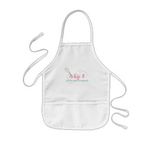 Whip It Whisk Bakery Custom Name Kids Apron