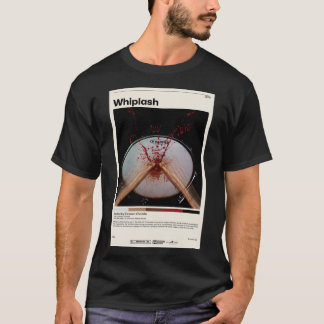 Whiplash  Damien Chazelle  Minimalist Movie Poster T-Shirt