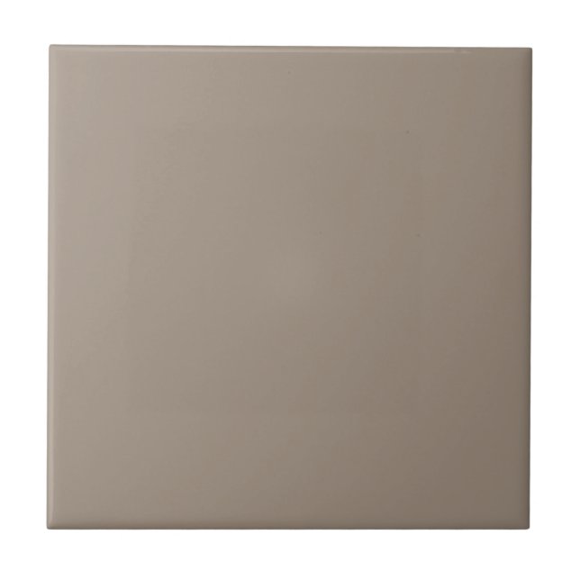 Whipped Cocoa Brown Square Kitchen and Bathroom Ce Tile (Front)