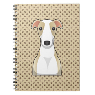 Whippet Cartoon Notebook