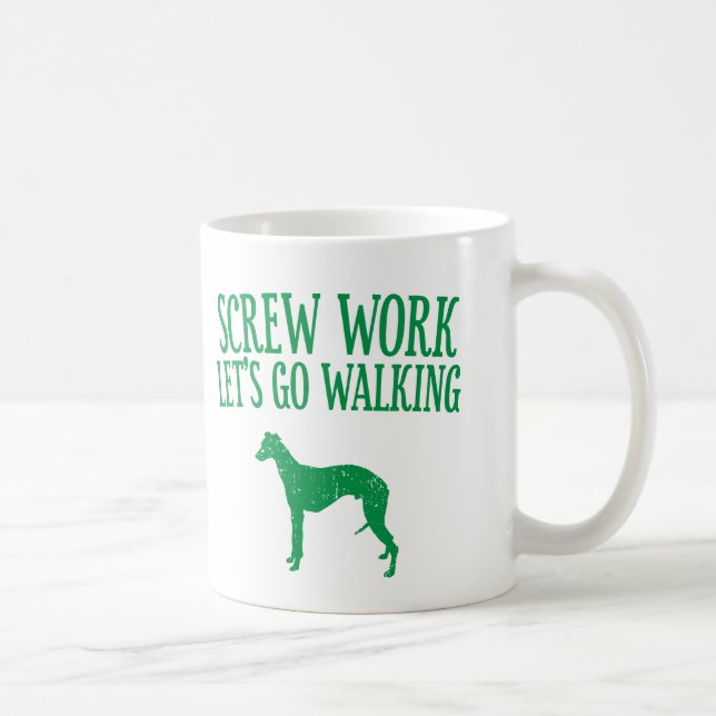 Whippet Coffee Mug (Right)