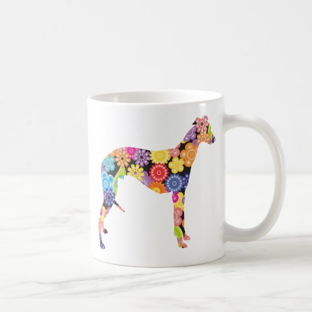 Whippet Coffee Mug (Right)