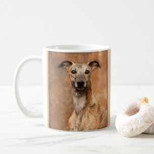 Whippet Dog Add Name Coffee Mug