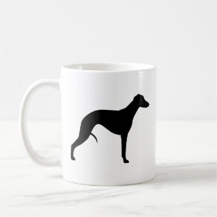 Whippet Dog Breed Silhouettes Coffee Mug