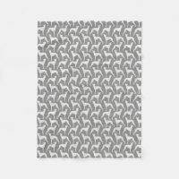 Whippet Dog Silhouettes Pattern Grey and White