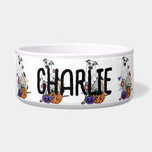 Whippet Halloween Ghost Dog