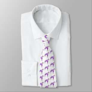 Whippet Italian Greyhound Dog Silhouette White Tie