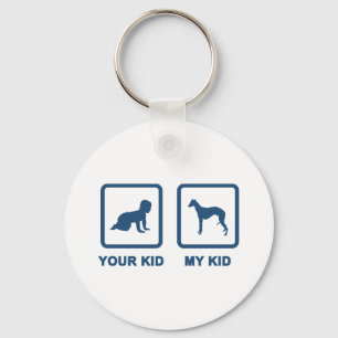 Whippet Keychain