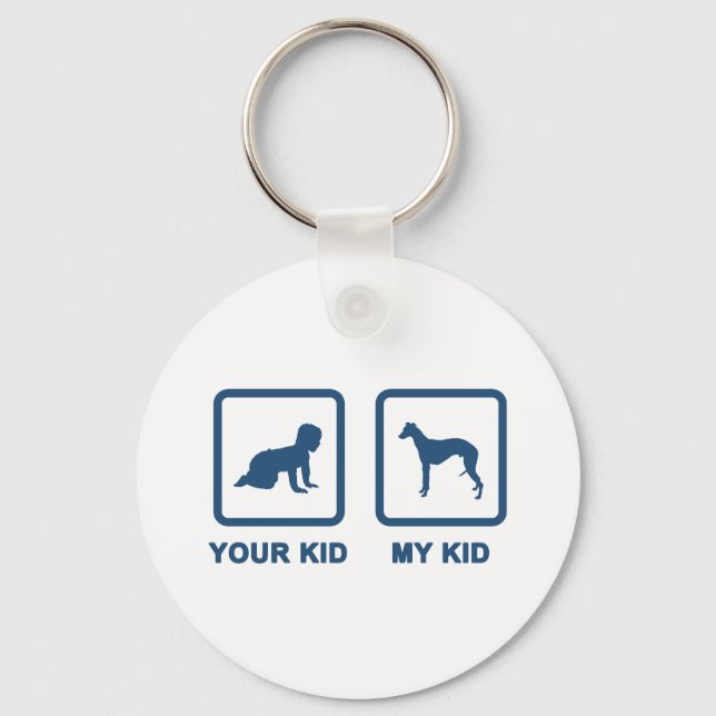 Whippet Keychain (Front)