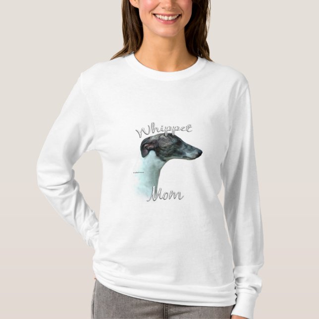 Whippet Mom 2 T-Shirt (Front)