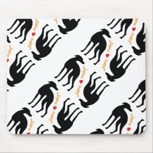 Whippet Mouse Pad