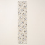 Whippet Painting Brindle White Original Dog Art Scarf<br><div class="desc">This charming painting showcases a brindle and white Whippet wearing a red collar. Our specialty lies in crafting original artwork based on nature and animals. Whether for yourself or as a thoughtful gift for your dog-loving friends, this piece promises to bring joy. Unleash your creativity by clicking on CUSTOMIZE to...</div>