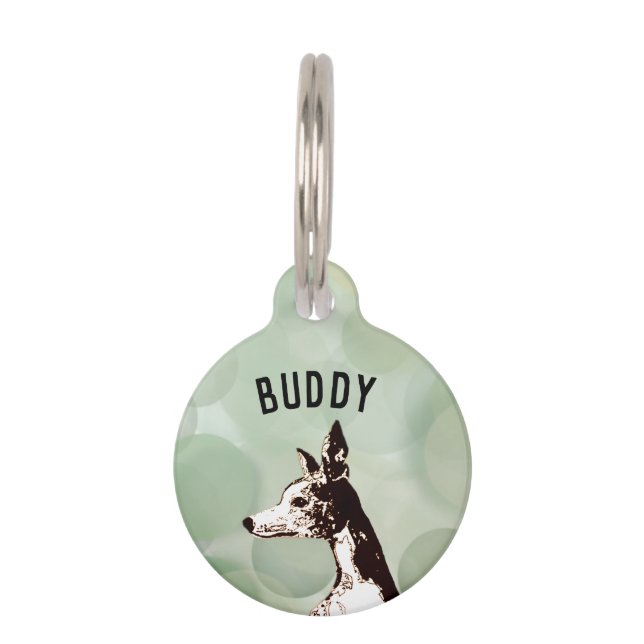 Whippet Pet Tag (Front)