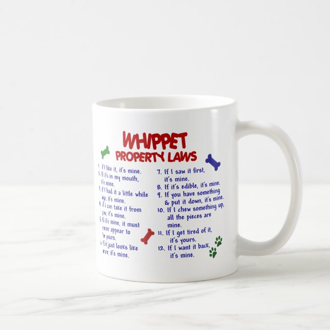 WHIPPET PL2 COFFEE MUG (Right)