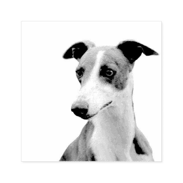 Whippet Rubber Stamp (Imprint)