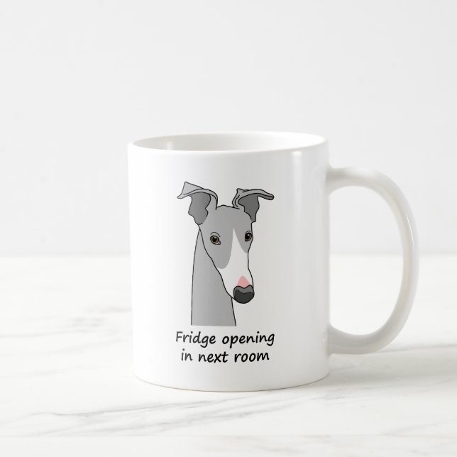 Whippet Semaphore café Mug #1 (Droite)