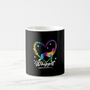 Whippet Tie Dye Rainbow Dog Lover Gift T-Shirt Coffee Mug