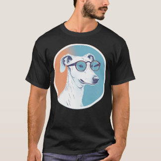 Whippet Wearing Sunglasses T-Shirt