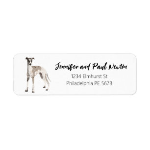 whippett return address label