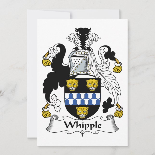 Whipple Family Crest (Front)