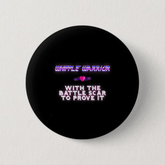 Whipple Warrior Pancreatic Cancer Awareness   2 Inch Round Button