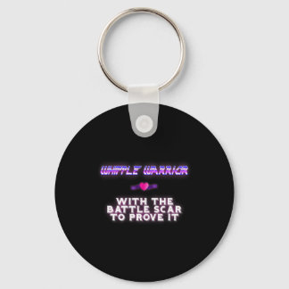 Whipple Warrior Pancreatic Cancer Awareness   Keychain