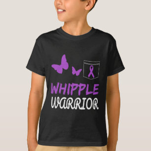 Whipple Warrior Purple Ribbon Pancreatic Cancer Aw T-Shirt