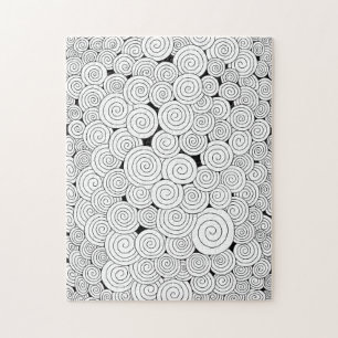 Whirl & Wonder – Colorable Note Card Jigsaw Puzzle