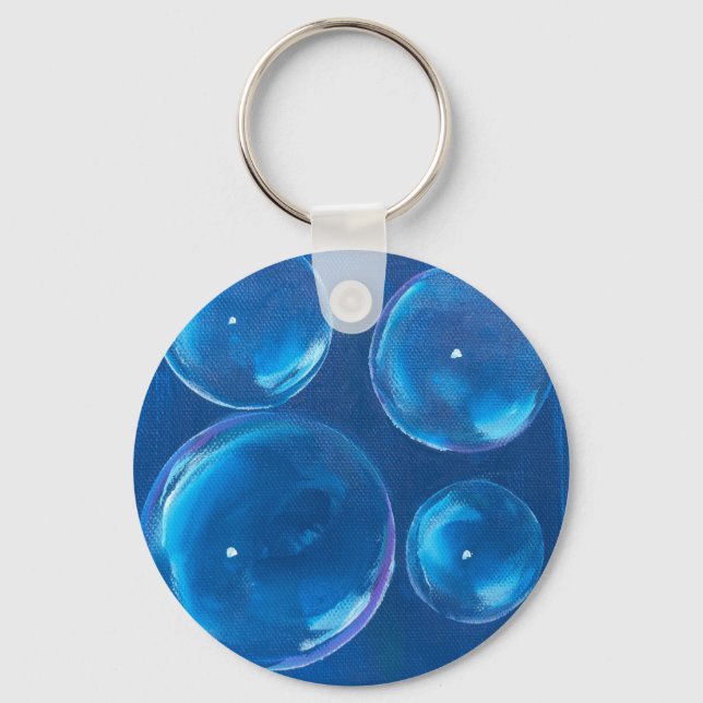 Whirling Bubbles Keychain (Front)