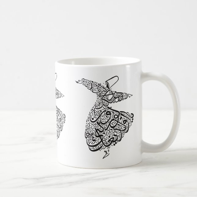 Whirling Dervish Coffee Mug (Right)