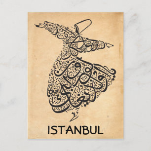 Whirling Dervish Postcard