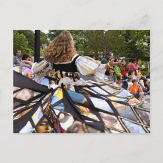 Whirling Lady #1 Postcard