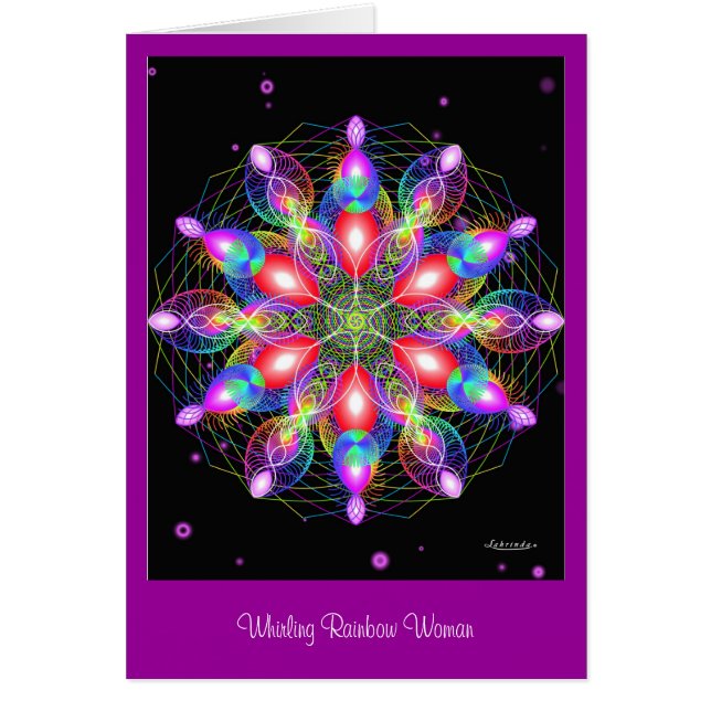 Whirling Rainbow Woman (Devant)