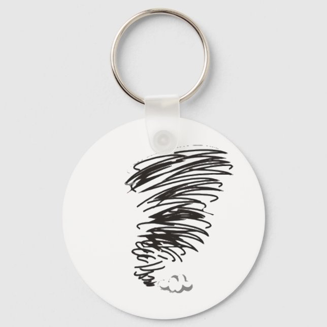 Whirling Tornado Keychain (Front)