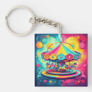 " WHIRLING WONDER " KEYCHAIN