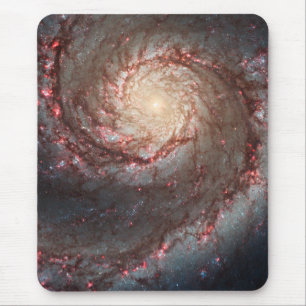 Whirlpool Galaxy Mouse Pad