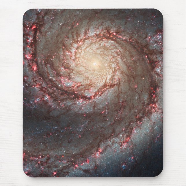 Whirlpool Galaxy Mouse Pad (Front)