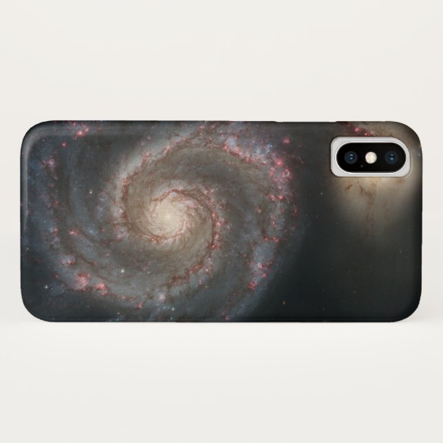 Whirlpool Galaxy (Space) (Universe) (Messier 51A) Case-Mate iPhone Case (Back (Horizontal))