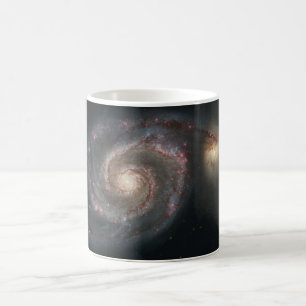 Whirlpool Galaxy (Space) (Universe) (Messier 51A) Coffee Mug