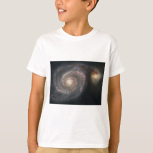 Whirlpool Galaxy (Space) (Universe) (Messier 51A) T-Shirt