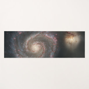 Whirlpool Galaxy (Space) (Universe) (Messier 51A) Yoga Mat