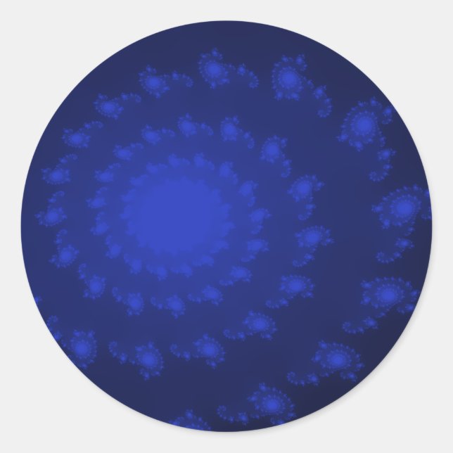 Whirlpool Ocean Depths Sticker (Front)