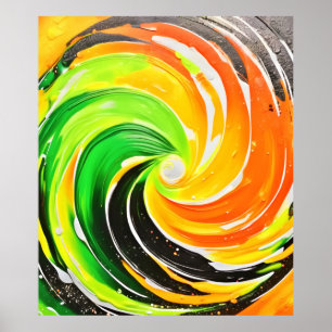 Whirlwind of Colour Poster