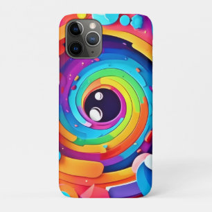 Whirlwind of Colourful Imagination iPhone 11 Pro Case