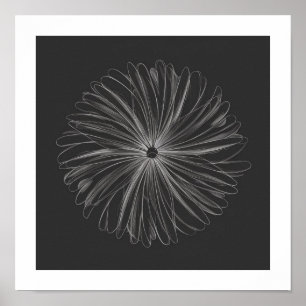 Whirlwind of Petals Poster