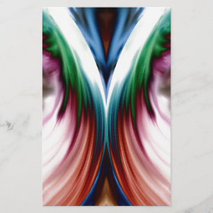 Whirlwind Rainbow Golden Snow Mirror Stationery