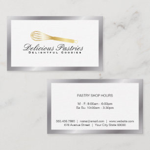 Whisk   Culinary Master Business Card