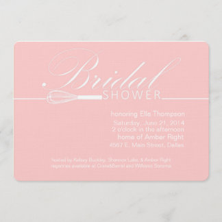 Whisk Her Away Modern Bridal Shower Invitation