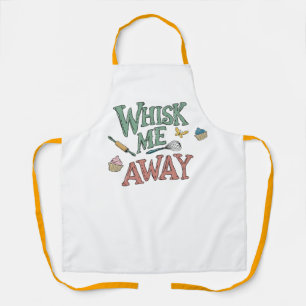 whisk me away cupcake cooks funny gift apron